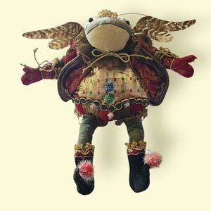 Mark Roberts Festive Frog Prince Fairy Collectible Ornament